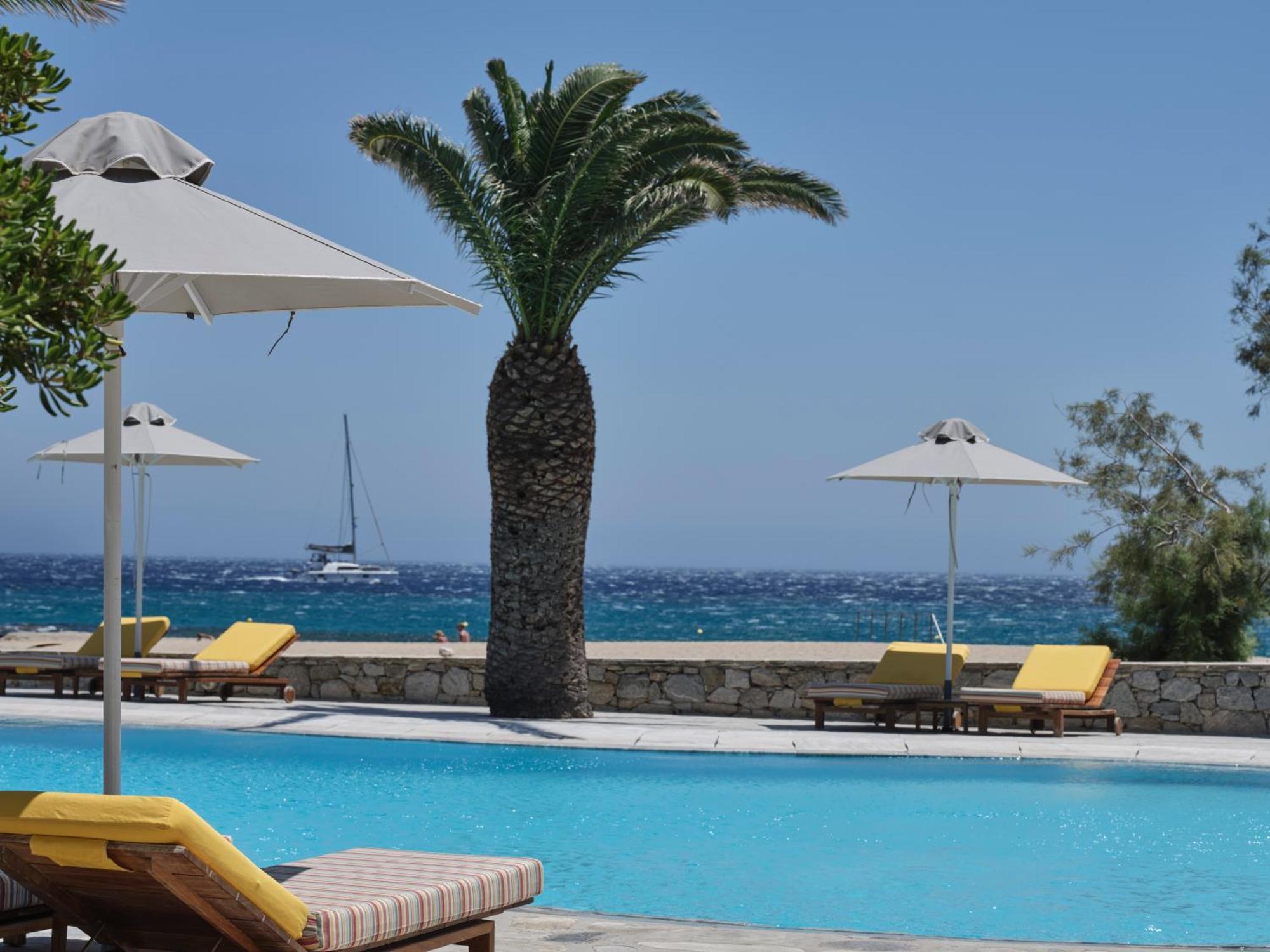 Myconian Sunrise Relais & Chateaux Hotel Agrari  Exteriör bild